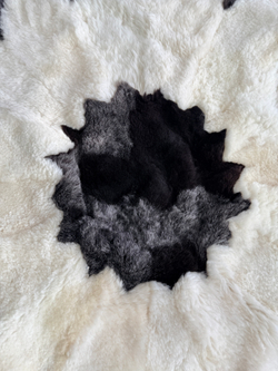 Ковер шкура натуральная овчина меховой