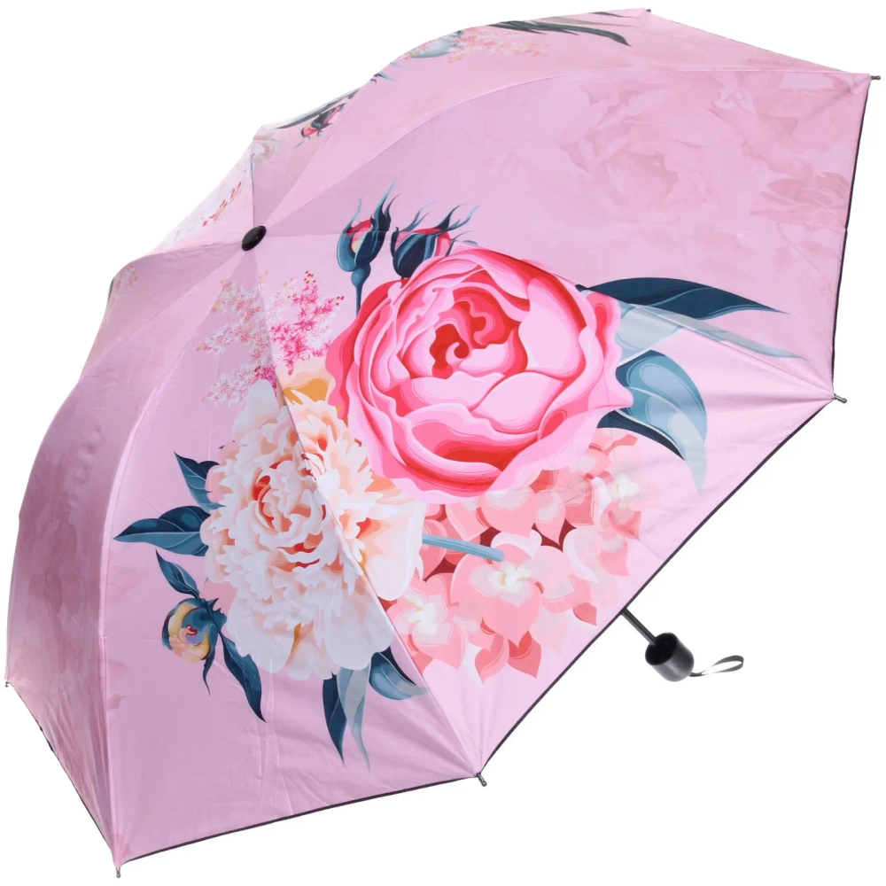 Зонт механический ветроустойчивый, матовая ручка «BESTzontik» микс 4 цвета, длина 25см, d-110см