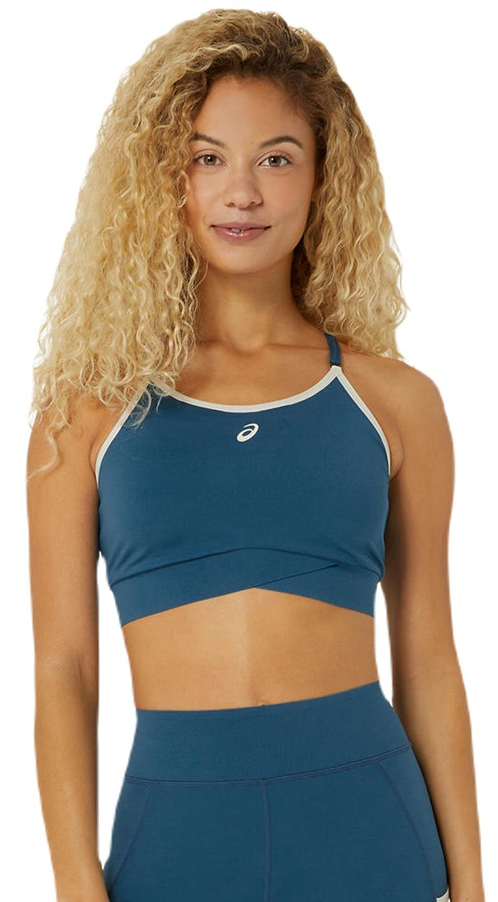 Теннисный бюстгальтер Asics Women Nagino Flex Adjustable - Blue