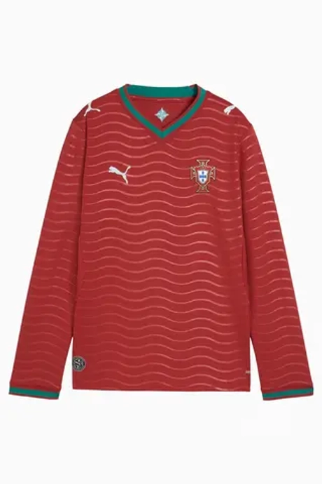 Футболка с длинными рукавами Puma Portugal 2026 Home Junior - красный
