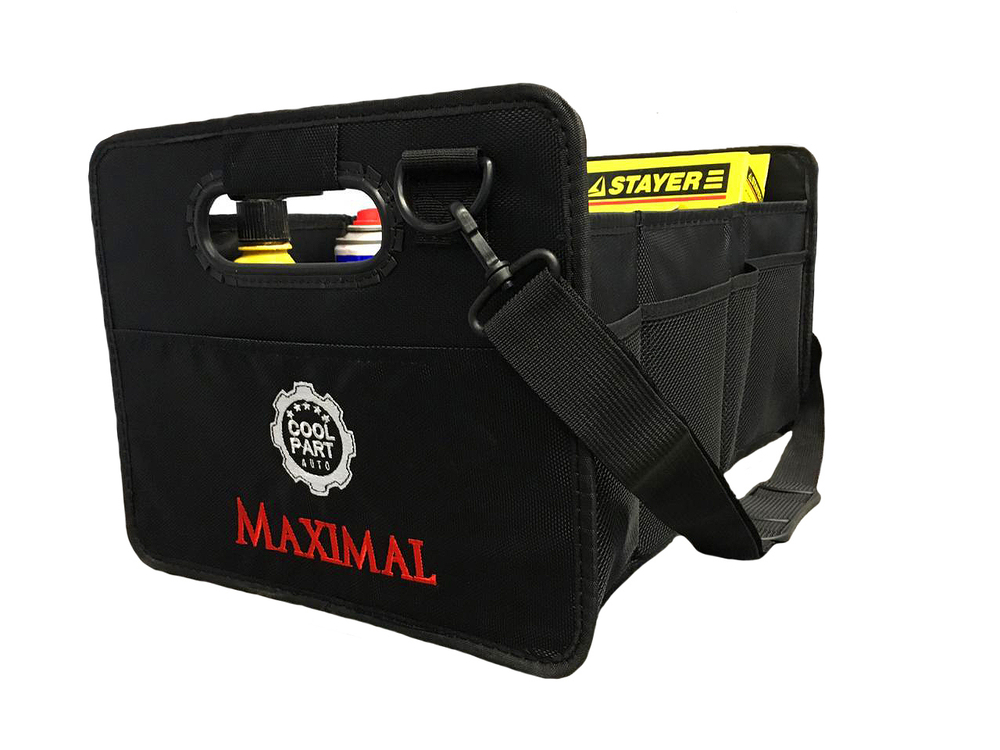 Сумка-Бокс Coolpart MAXIMAL  60х35х45 - черный ORG01-BLBL