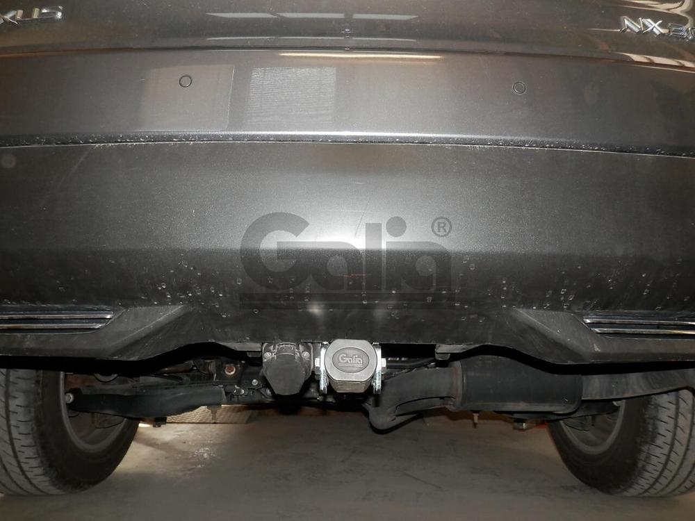 Фаркоп оцинкованный Galia L027C для LEXUS NX 300H, NX 300 2014-(паспорт и сертификат в комплекте)(без электрики)