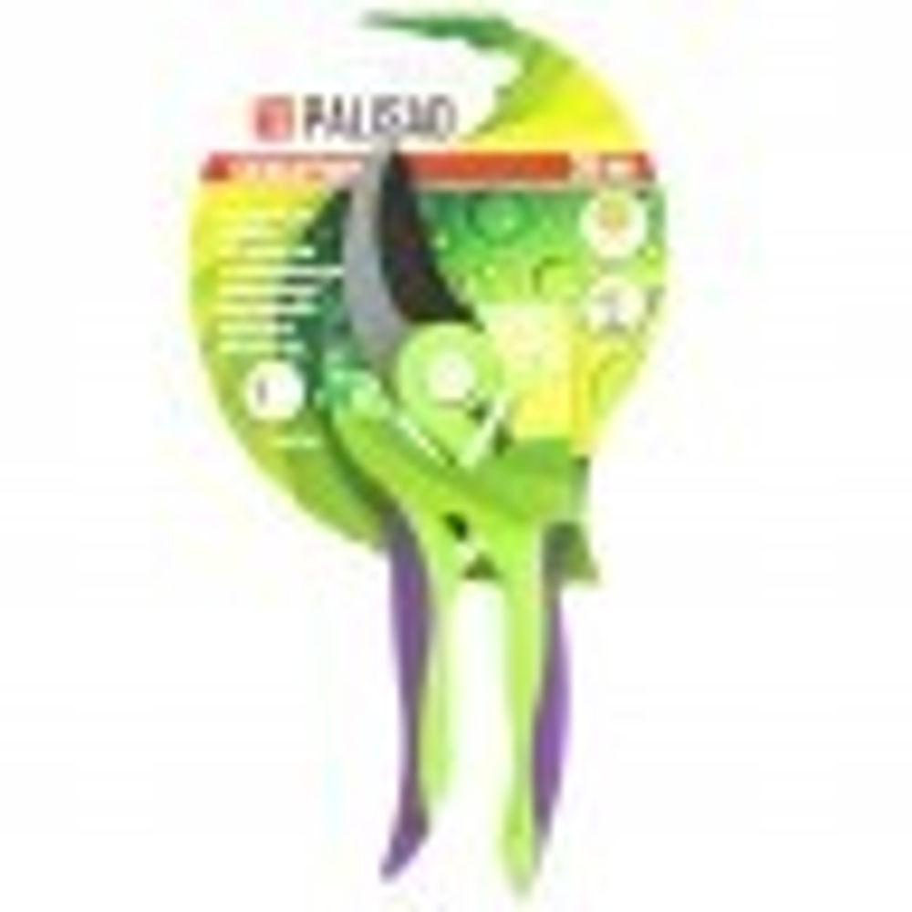 СЕКАТОР PALISAD ПРЯМОГО РЕЗА 200ММ ДВУХКОМПОНЕНТНЫЕ РУКОЯТКИ 60536