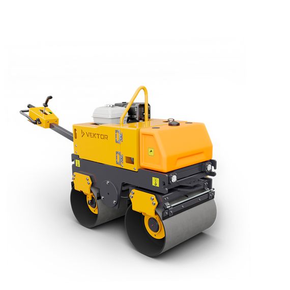 Виброкаток ручной двухвальцовый Vektor VRDR-800