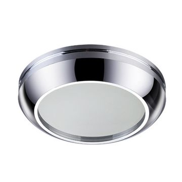 Встраиваемый точечный светильник 370386 хром Damla Novotech