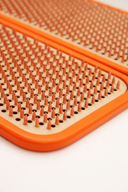 Доска садху Ом на мандале алюминиевые гвозди