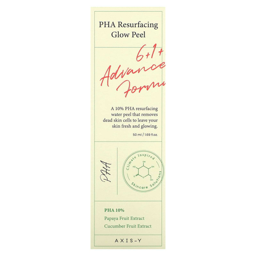 Axis-Y, PHA Resurfacing Glow Peel, 50 мл (1,69 жидк. унц.)
