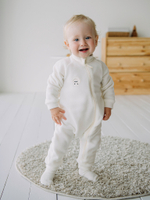 Комбинезон флисовый "Молоко" 0+