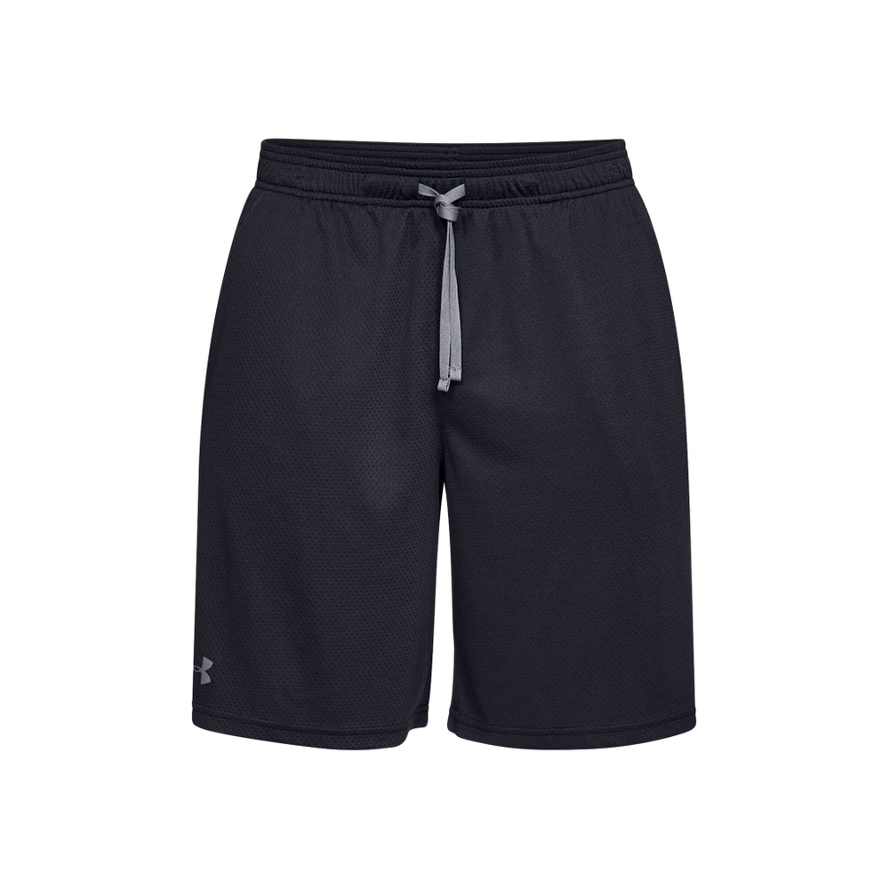Мужские теннисные шорты Under Armour Tech Mesh Shorts Men - Black, Dark Grey