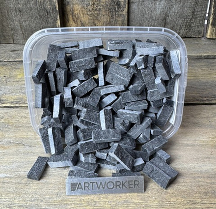 Колотый натуральный камень NS366, 350гр