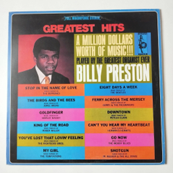 Винтажная виниловая пластинка LP Billy Preston Greatest Hits Of 1965 (Spain 2002)