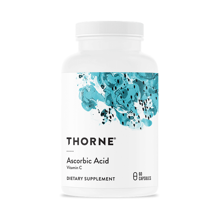 Аскорбиновая кислота, Ascorbic Acid, Thorne Research, 60 капсул