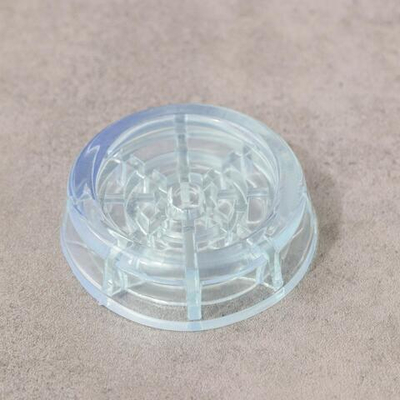 Набор из 4 круглых прозрачных антивибрационных подставок «Доляна»