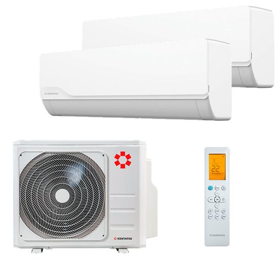 Мультисплит система на 2 комнаты Kentatsu KMGKU21HZRN1 x 2 / K2MRB40HZRN1