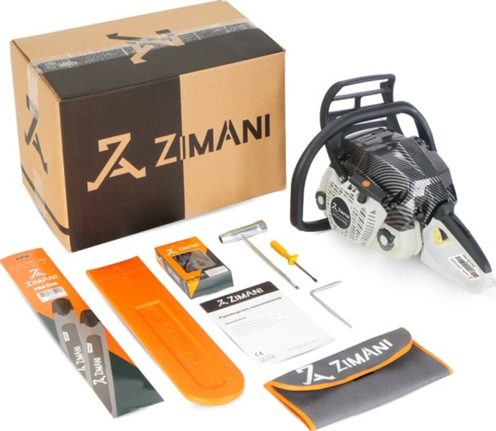 Бензопила ZIMANI MS212 PRO 16" AG212PROZ