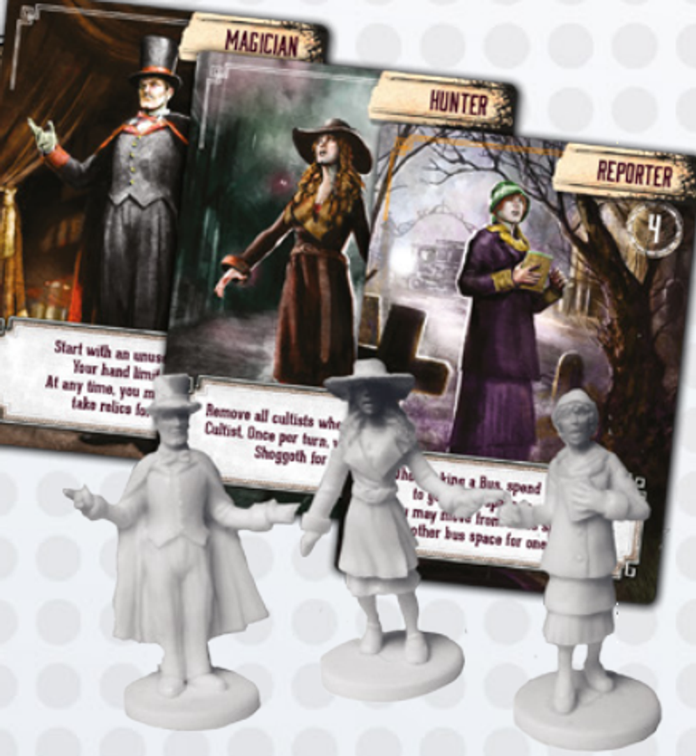 Pandemic: Reign of Cthulhu. Герои