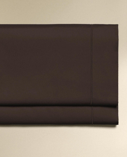 Zara Home - Простыня из сатина с подолом (300 нитей), коричневый, 290x280 см