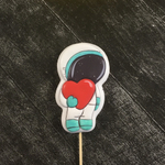 Космонавт №1 с сердцем