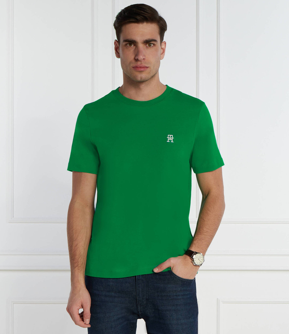 Футболка MONOGRAM IMD TEE Tommy Hilfiger - зеленый(MW0MW33987)