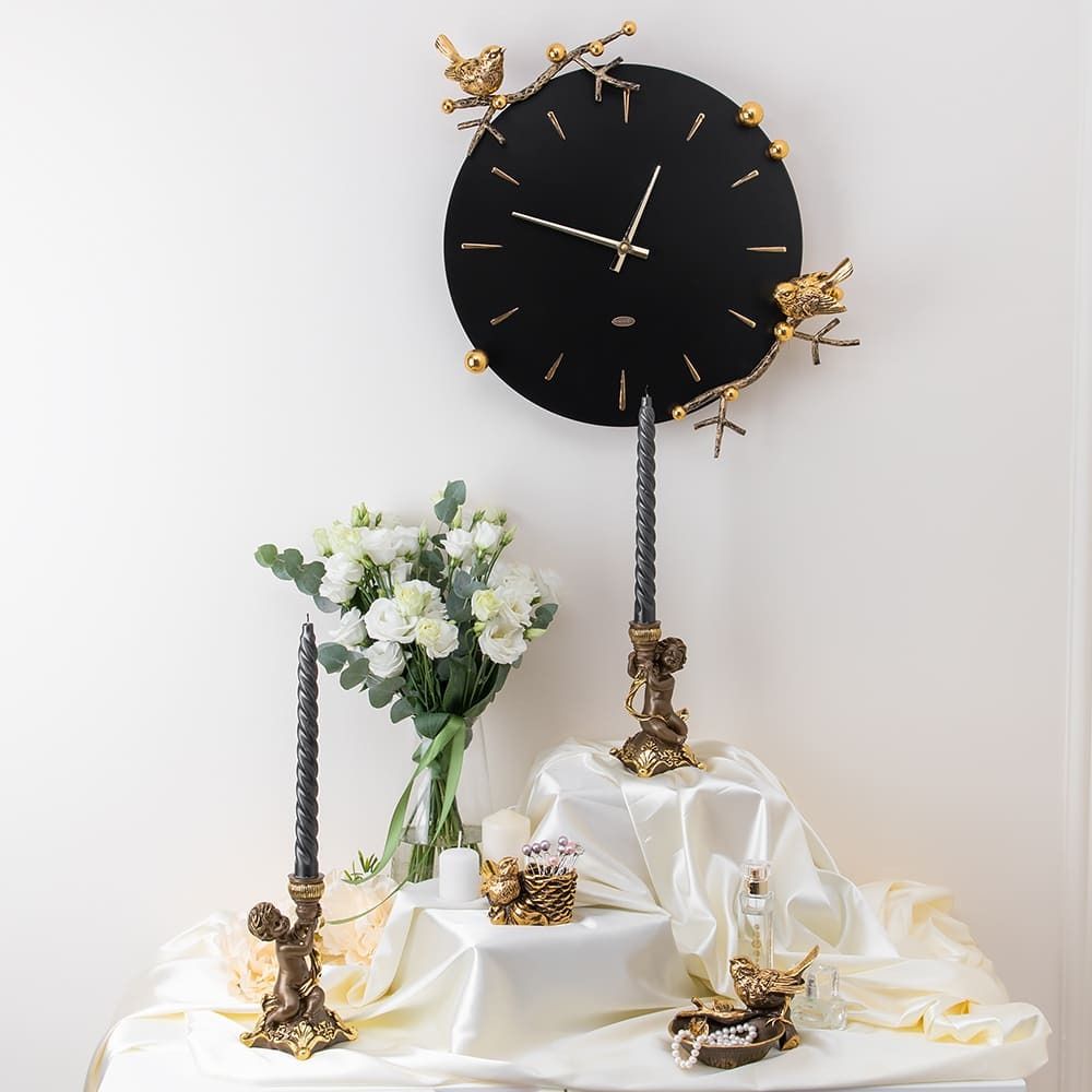 Часы Настенные Терра Найт Амбер