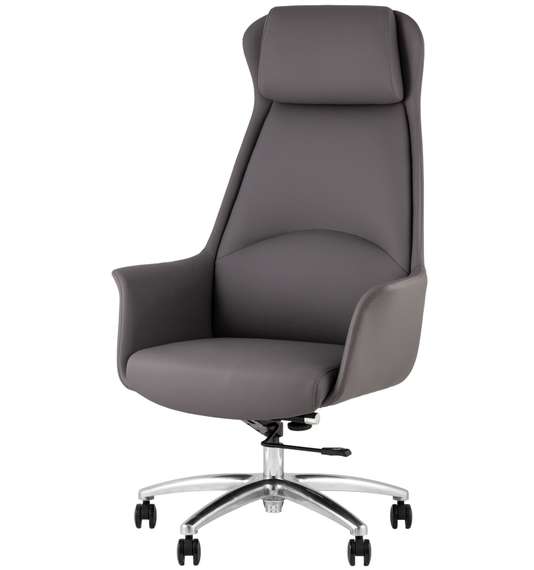 Кресло руководителя Viking серое
