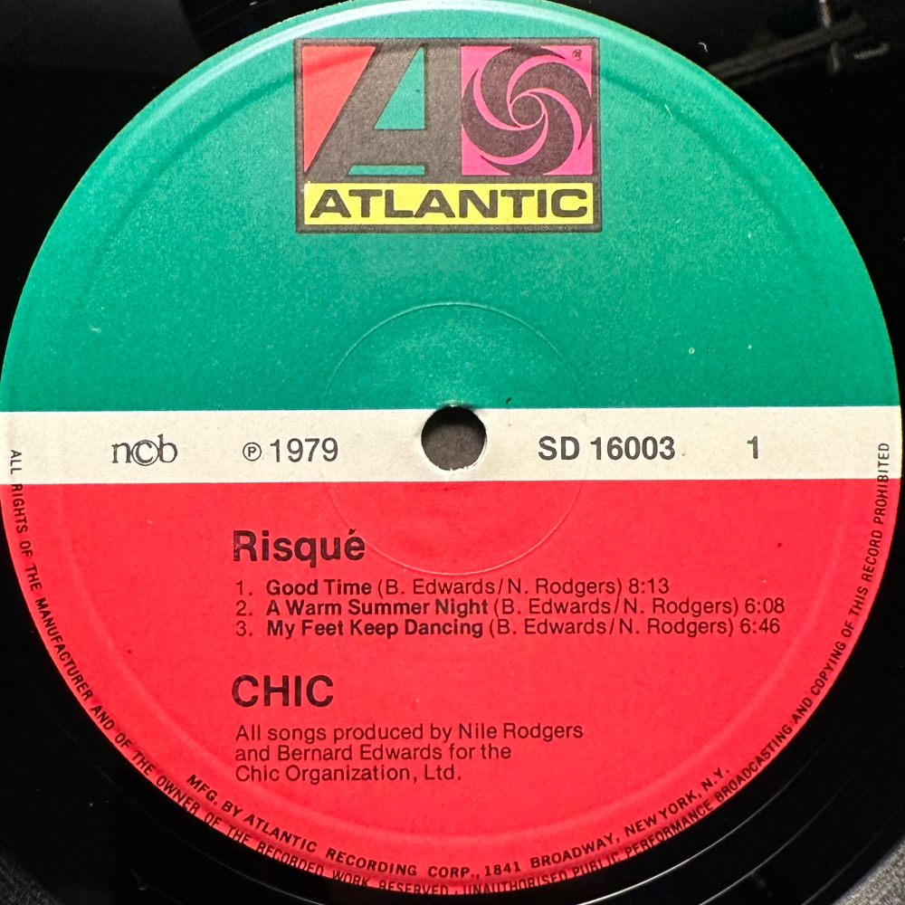 Chic - Risque (Скандинавия 1980г.)