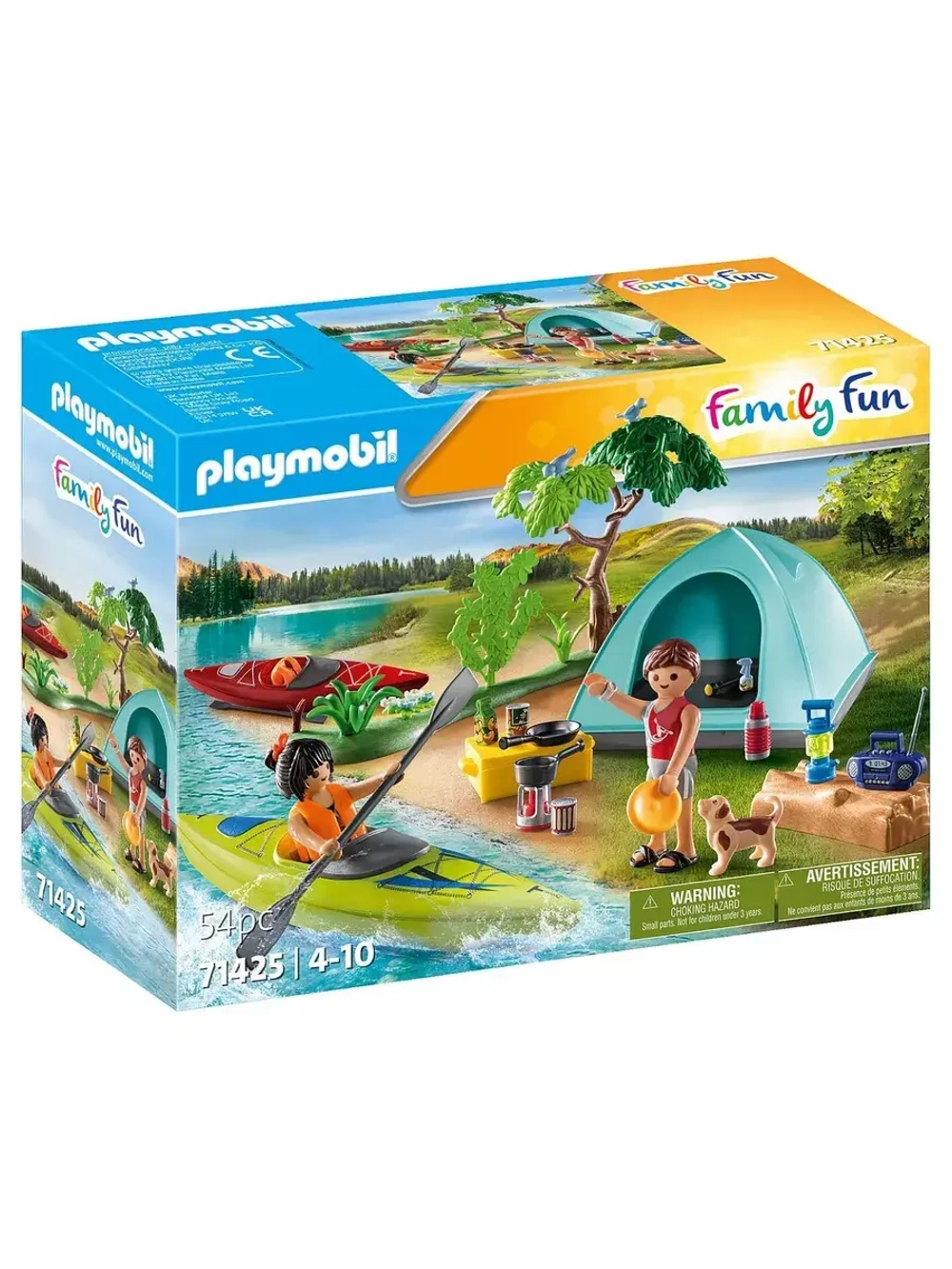 Семейное развлечение Палатка для кемпинга Playmobil 71425