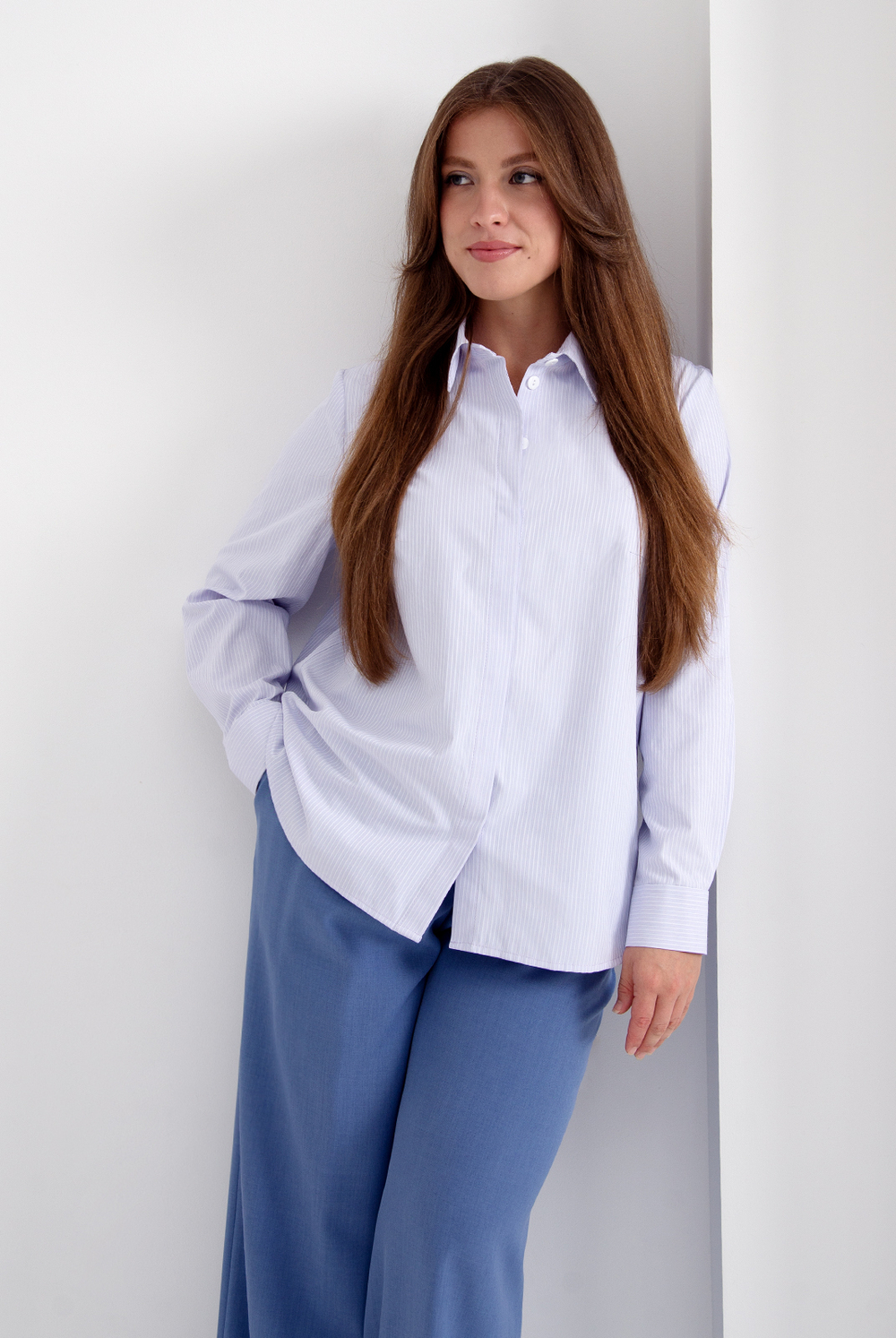 Блузка женская 3724зпа, Лаванда #516Лав093724зпа