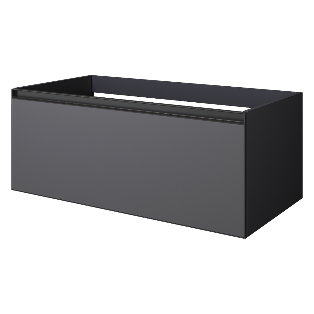 Armadi Art QUATRO 1 100CM тумба ANTHRACITE цвет профиль ANTHRACITE