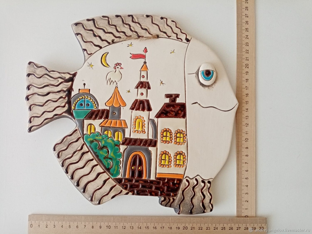 Ручная лепка из глины и роспись ангобами (любая тема)