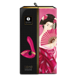 Малиновый вибростимулятор 17см Shunga SOYO SH-SOYO-401