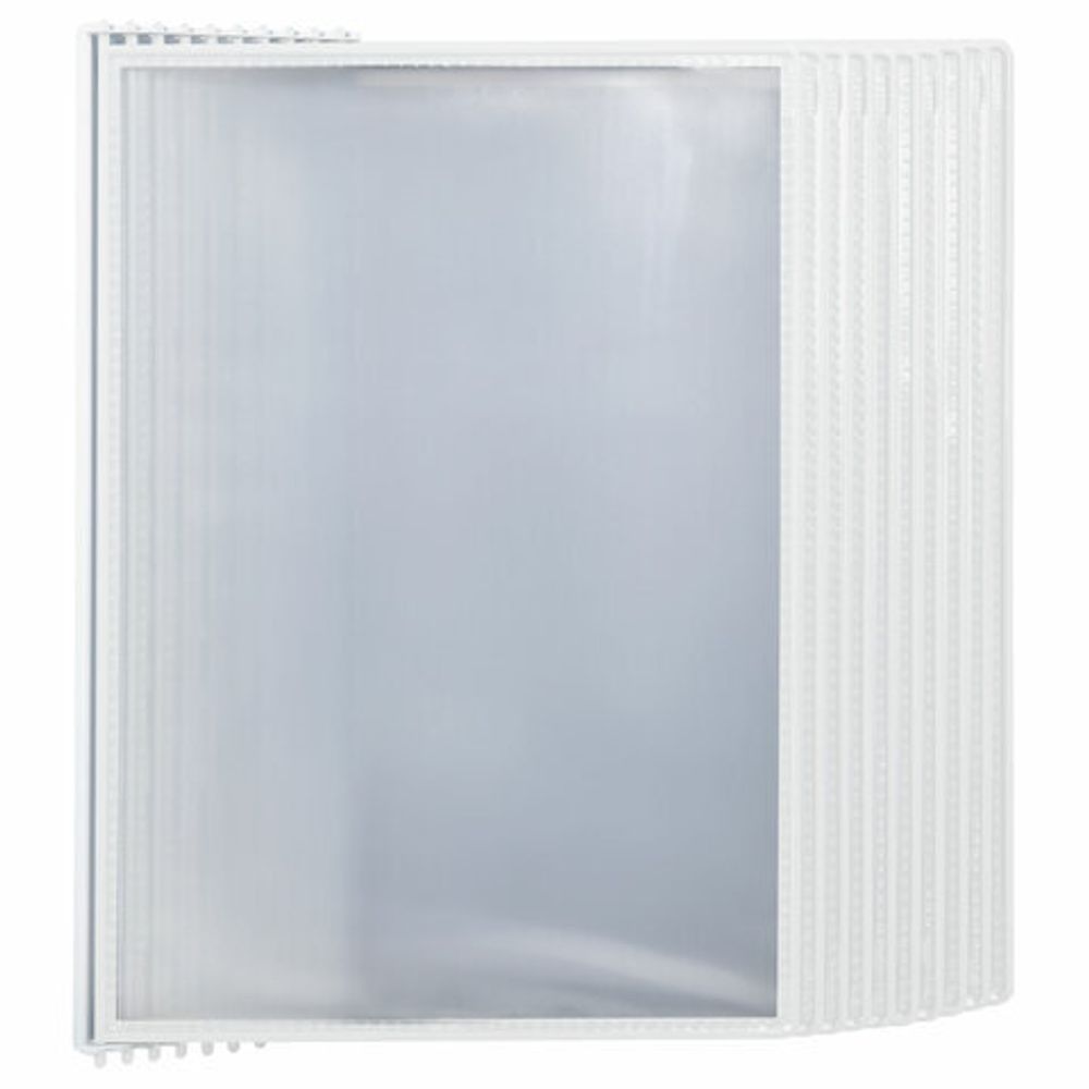 Демосистема настенная на 10 панелей, с 10 белыми панелями А4, STAFF, 238145