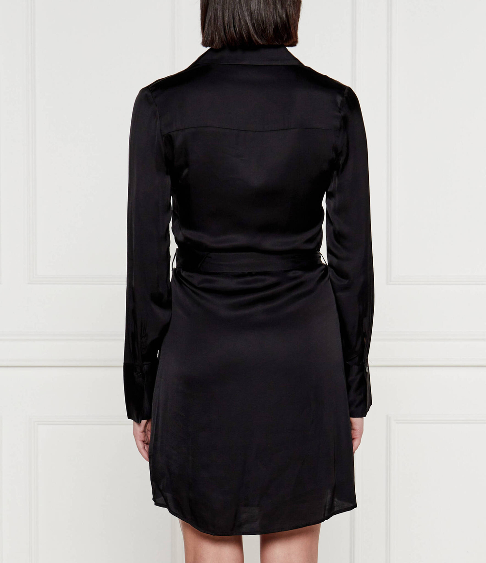 Платье с ремешком GUESS - черный(W4YK0E WGFU2)