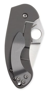 Складной нож Spyderco Burch Chubby C183TIP c клинком из стали CPM-S30V, рукоять титан
