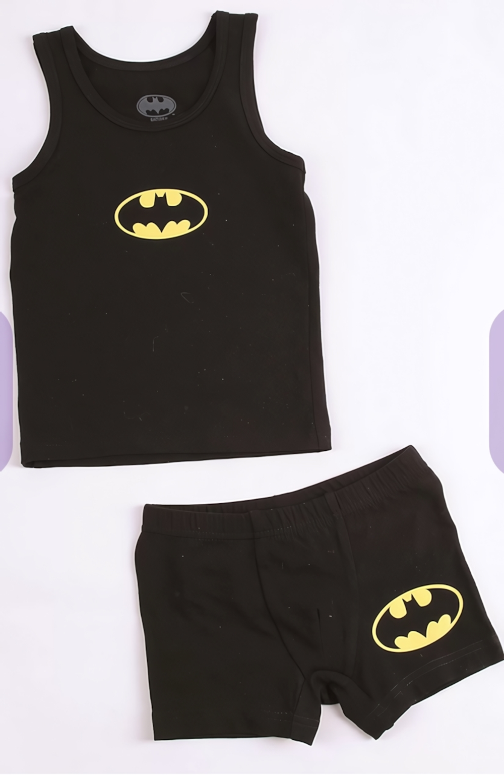 Комплект (майка +трусы) для мальчиков 030_НБО22 черный р.134 (Батик), 1 шт.