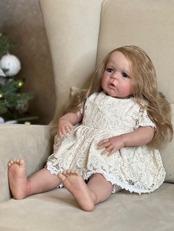 Кукла Реборн мягконабивная 60см в пакете (FA-609)