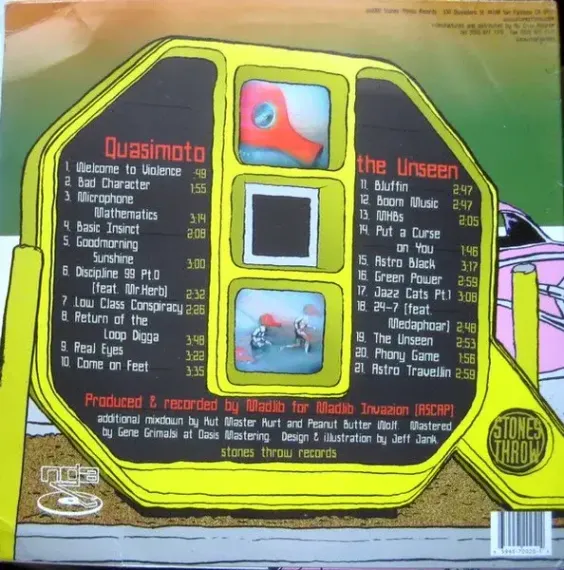 Quasimoto - The Unseen - LP