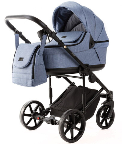Детская коляска Adamex Locco Light 2 в 1 LL-TK02 TIP (СВЕТЛЫЙ ДЖИНС)