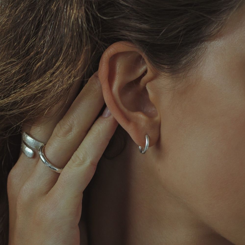 Моносерьга Small Click