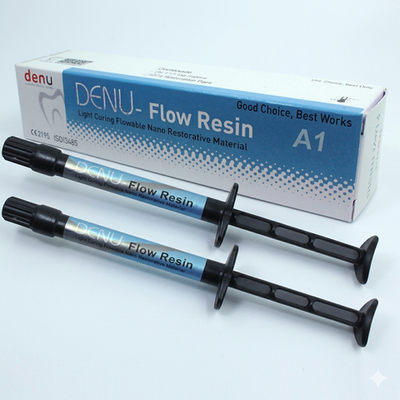 Жидкотекучий композитный материал, Denu Flow Resin A1