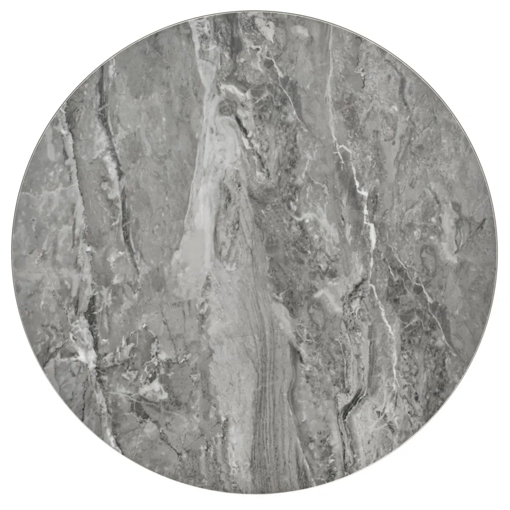 Кофейный столик Bradex Home Vision диам.40см x 54см, металл под дерево, керамика