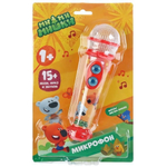 Микрофон "Ми-ми-мишки" 6 песен из м/ф, фразы героев, свет, регулировка громкости. (Умка)