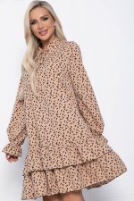 Платье Осенняя симфония (бежевое) П10936 LT Collection