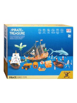 Игровой набор Корабль пирата Алые паруса (0807-65)