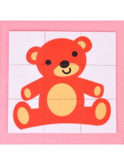 Бизиборд Развивай-ка в розовой сумочке