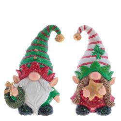 GAEM Фигурка декоративная "Гном", L8 W7 H15 см, 2в.