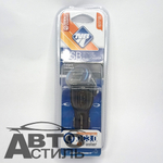 ШТЕКЕР-зарядка 2 USB  короткий 12v-24v 2,4А LEDиндикатор Nova Bright 46918 черный