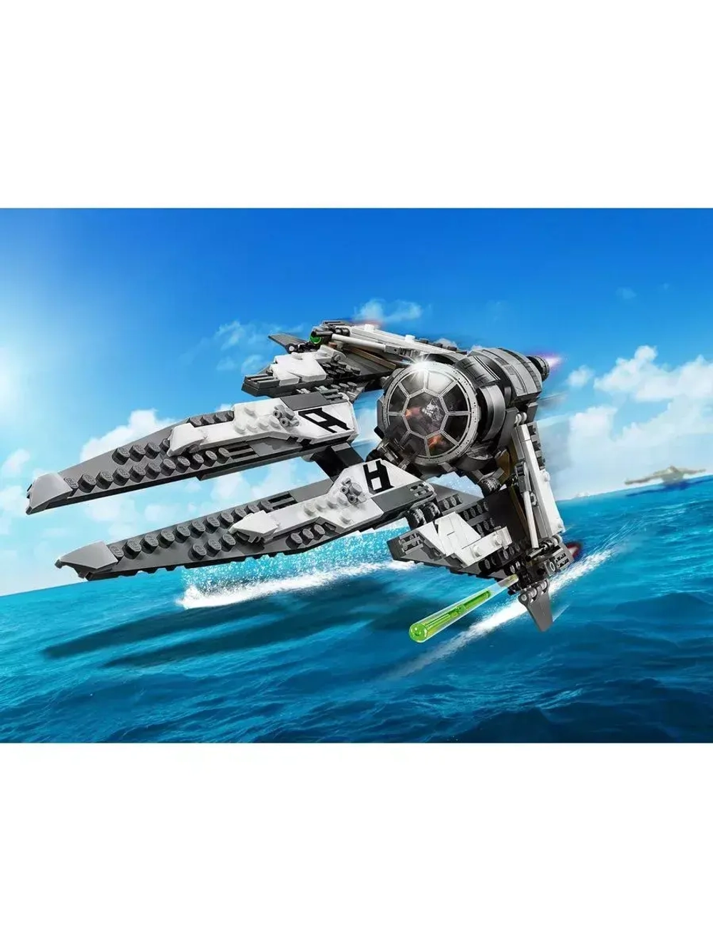 Конструктор Star Wars Перехватчик СИД Чёрного аса 408 дет