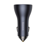 Автомобильное зарядное устройство Baseus Car Charger U+C+C QC3.0, 65W, Серый (CGJP010013)
