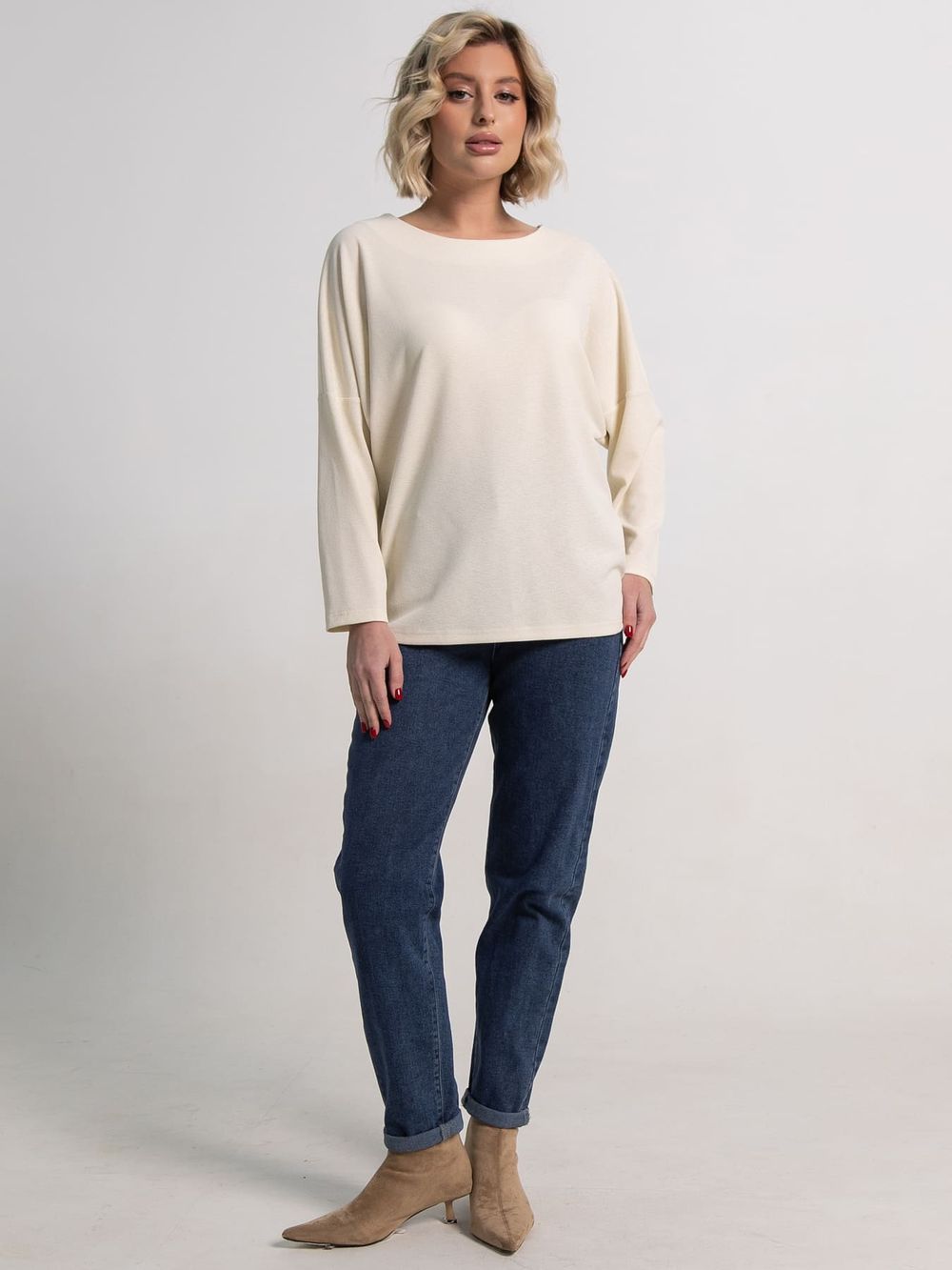 Джемпер Белинда (молочный) Б15297-8М LT Collection